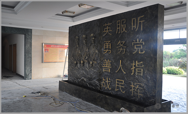 平潭海防玻璃钢浮雕墙