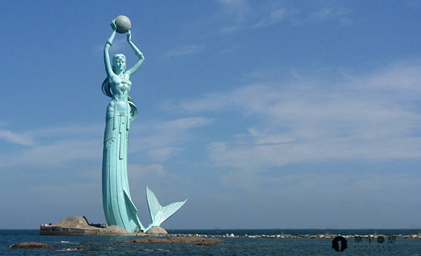 营口鲅鱼公主雕塑