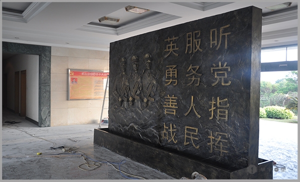 平潭海防玻璃钢浮雕墙