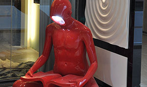 望江南艺术餐厅装置雕塑