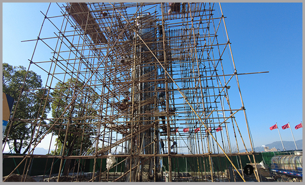 滨海新城不锈钢景观雕塑《云端》